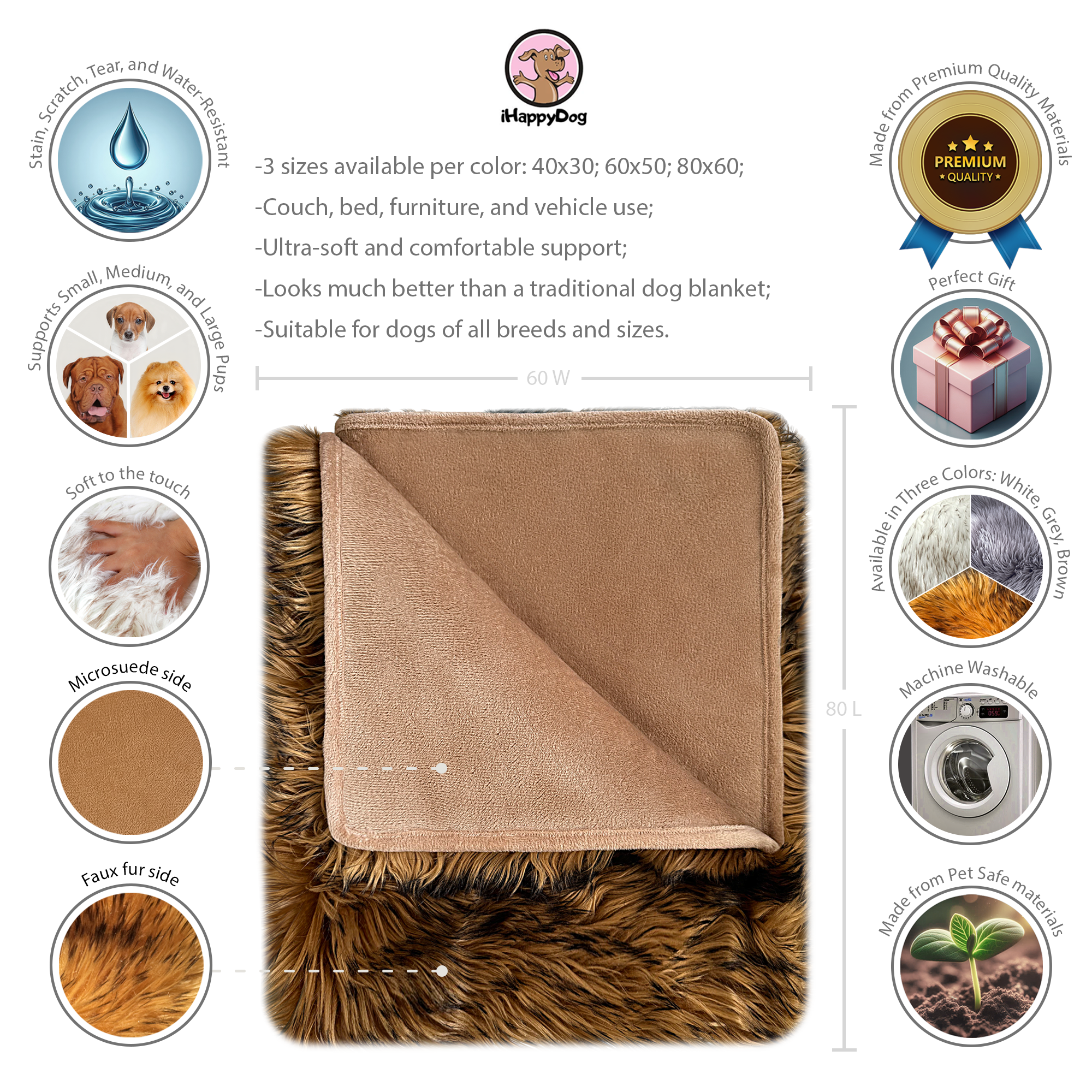 Waterproof Throw Blanket