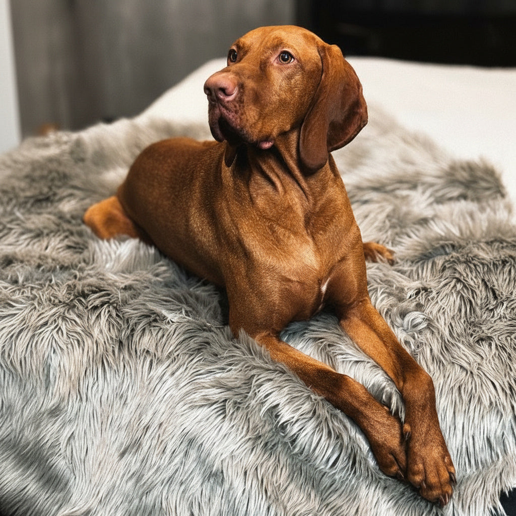 Faux Fur Throw Blanket