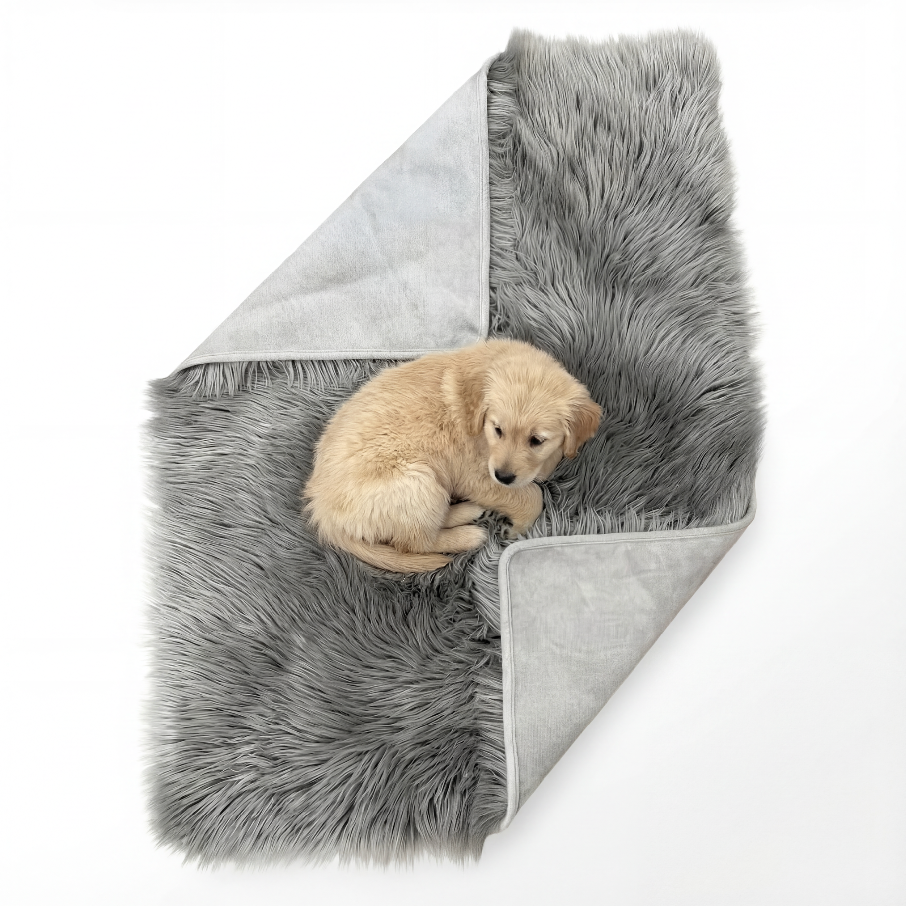 Faux Fur Throw Blanket
