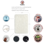 LUXURY FAUX FUR DOG BED