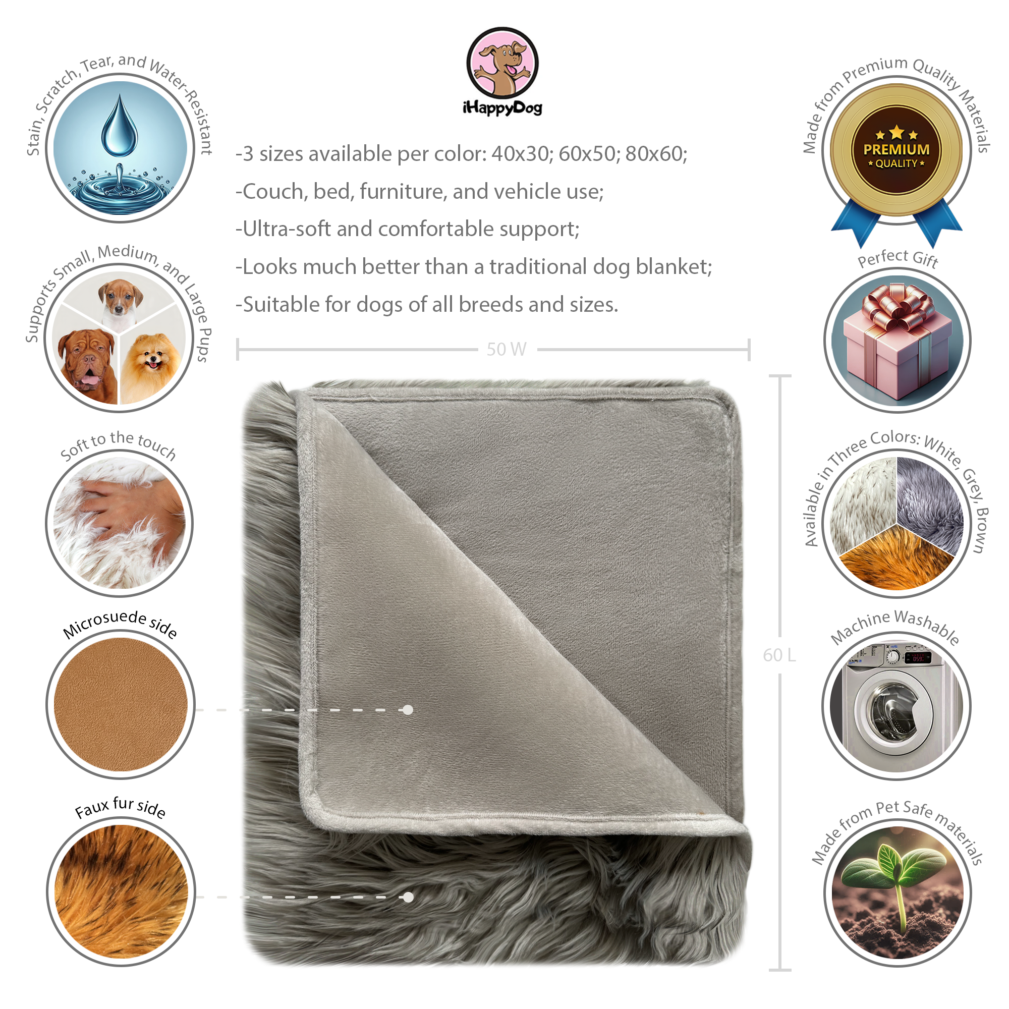 Waterproof Throw Blanket